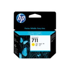 HP 711 - 29 ml - yellow - original - DesignJet - ink cartridge - for DesignJet T100, T120, T120 ePrinter, T125, T130, T520, T520 ePrinter, T525, T530