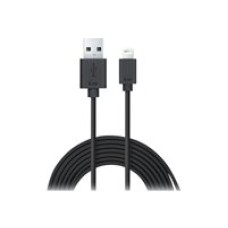 iLuv iCB265 Premium Extra-Long - Lightning cable - USB male to Lightning male - 3 m - black - for Apple iPad/iPhone/iPod (Lightning)
