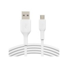 Belkin BOOST CHARGE - USB cable - Micro-USB Type B (M) to USB (M) - 1 m - white