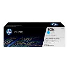 HP 305A - Cyan - original - LaserJet - toner cartridge (CE411A) - for LaserJet Pro 300 color M351a, 300 color MFP M375nw, 400 color M451, 400 color MFP M475