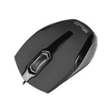 Klip Xtreme KMO-120BK - Mouse - right and left-handed - optical - 3 buttons - wired - USB - black
