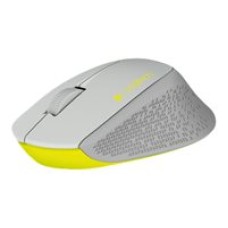Logitech M280 - Mouse - right-handed - optical - 3 buttons - wireless - 2.4 GHz - USB wireless receiver - gray