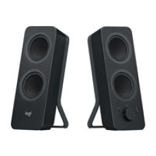 Logitech Z207 Bluetooth Computer Speakers - Speakers - for PC - 2.0-channel - wireless - Bluetooth - 5 Watt (total) - black