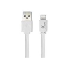 Xtech - Lightning cable - USB male to Lightning male - 1 m - black, white, blue, green, orange - flat (pack of 10) - for Apple iPad/iPhone/iPod (Lightning)