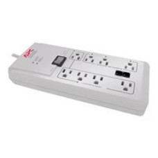 APC SurgeArrest Power-Saving Home/Office - Surge protector - AC 120 V - output connectors: 8 - white - for P/N: AR106SH4, AR106SH6, AR109SH4, AR109SH6, AR112SH4, AR112SH6