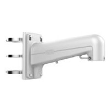 Hikvision - PTZ Pole Mount Bracket - Compatibility (Camera Model): DS-2PT5326IZ-DE (SKU ES205HIK95)