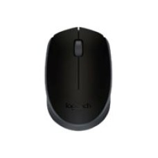 Logitech M170 - Mouse - right and left-handed - wireless - 2.4 GHz - USB wireless receiver - black