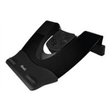 Klip Xtreme KNS-110B Notebook Stand / Cooling Station - Notebook stand - with 4-port USB hub, cooling fan - 17" - black