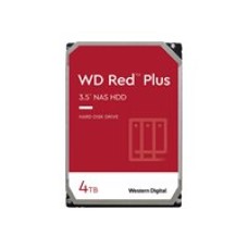 WD Red Plus NAS Hard Drive WD40EFZX - Hard drive - 4 TB - internal - 3.5" - SATA 6Gb/s - 5400 rpm - buffer: 128 MB