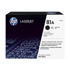 HP 81A - Black - original - LaserJet - toner cartridge (CF281A) - for LaserJet Enterprise MFP M630; LaserJet Enterprise Flow MFP M630