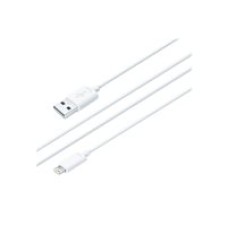 iLuv iCB265 Premium Extra-Long - Lightning cable - USB male to Lightning male - 3 m - white - for Apple iPad/iPhone/iPod (Lightning)