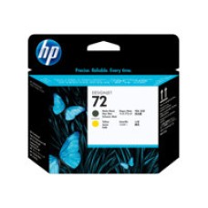 HP 72 - Yellow, matte black - printhead - for DesignJet HD Pro MFP, SD Pro MFP, T1100, T1120, T1200, T1300, T2300, T770, T790, T795