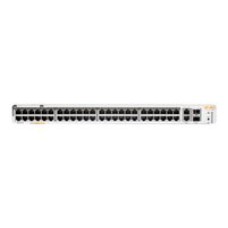 HPE Aruba Instant On 1960 48G 40p Class4 8p Class6 PoE 2XGT 2SFP+ 600W Switch - Switch - managed - 48 x 10/100/1000 + 2 x 10 Gigabit SFP+ + 2 x 100/1000/10GBase-T - rack-mountable - PoE (600 W)