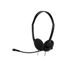 Klip Xtreme KSH-270 Light Stereo Headset with In-line Volume Control - Headset - on-ear - wired