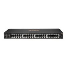 HPE Aruba 6000 48G 4SFP Switch - Switch - L3 - managed - 48 x 10/100/1000 + 4 x Gigabit SFP - side to side airflow - rack-mountable - AC 100 - 127 V / 200 - 240 V