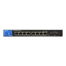 Linksys LGS310MPC - Switch - smart - 8 x 10/100/1000 (PoE+) + 2 x Gigabit SFP - desktop - PoE+ (110 W) - AC 100/240 V - TAA Compliant