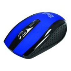 Klip Xtreme KMW-340 - Mouse - right-handed - optical - 6 buttons - wireless - 2.4 GHz - USB wireless receiver - blue