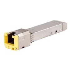 HPE Aruba Cat5e - SFP (mini-GBIC) transceiver module - GigE - 1000Base-T - RJ-45 - up to 100 m - for Edgeline e920; OfficeConnect 1820; ProLiant e910t 2U; HPE Aruba 2930M 40, 64XX; CX 8360