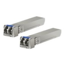 Ubiquiti U Fiber - SFP+ transceiver module - 10 GigE - LC single-mode - up to 10 km - 1310 nm (pack of 2)