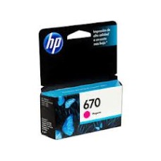 HP 670 - Magenta - original - Ink Advantage - ink cartridge - for Deskjet Ink Advantage 3525, Ink Advantage 4615, Ink Advantage 4625, Ink Advantage 5525