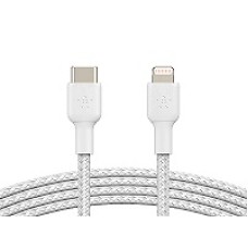 Belkin BOOST CHARGE - Lightning cable - USB-C male to Lightning male - 1 m - white - USB Power Delivery (18W) - for Apple iPad/iPhone/iPod (Lightning)
