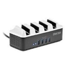 Forza - Surge protector - AC 110/220 V - 4 Outlets - 4 USB Phone Holder