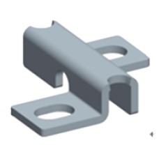 Nexxt Solutions Infrastructure - Vertical Wall Clip