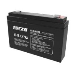 Forza FUB-690 - Battery - DC 6V - 9 Ah - Sealed lead-acid - Rechargeable battery that can be mounted in any orientation and is maintenance-free.
