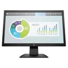 HP P204 - LED-backlit LCD monitor - 19.5" - 1600 x 900 - TN - HDMI / VGA (DB-15) - Black