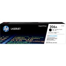 HP 206A - Black - original - LaserJet - toner cartridge (W2110A) - for Color LaserJet Pro M255dw, M255nw, MFP M282nw, MFP M283cdw, MFP M283fdn, MFP M283fdw