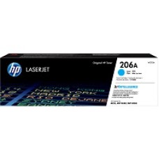 HP 206A - Cyan - original - LaserJet - toner cartridge (W2111A) - for Color LaserJet Pro M255dw, M255nw, MFP M282nw, MFP M283cdw, MFP M283fdn, MFP M283fdw