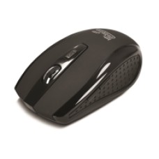 Klip Xtreme Klever KMW-340 - Mouse - optical - 6 buttons - wireless - 2.4 GHz - USB wireless receiver - black