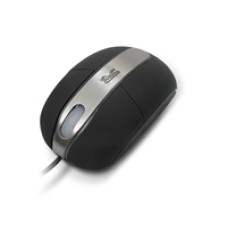 Klip Xtreme KMO-102 - Mouse - Wired - PS/2 / USB - Black / Silver