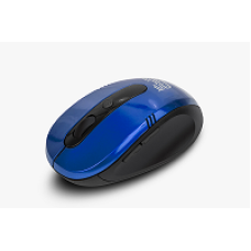 Klip Xtreme KMW-330 Vector - Mouse - ergonomic - optical - 6 buttons - wireless - 2.4 GHz - USB wireless receiver - blue