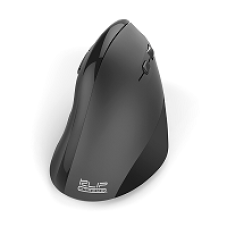 Klip Xtreme EverRest - Vertical mouse - ergonomic - right-handed - optical - 6 buttons - wireless - 2.4 GHz - USB wireless receiver
