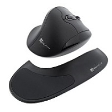 Klip Xtreme - Mouse - 2.4 GHz - Wireless - Black - Resting Pad Business