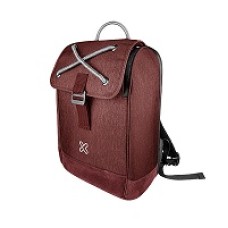 Klip Xtreme - Notebook carrying backpack| bag | napsack | school bag | Laptop bag- 1680D polyester - Business red - 14.1in Slim laptops