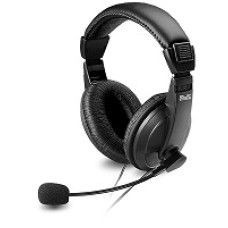 Klip Xtreme - KSH-301 - Headset - Wired - Stereo w/vol control - Two separate 3.5mm plugs for microphone and for audio