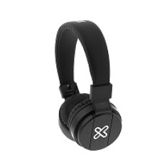 Klip Xtreme - KWH-001BK - Headphones - For Cellular phone / For Computer / For Phone / For Portable electronics / For Tablet - Wireless - 16Hrs - Black - BT