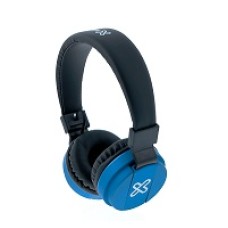 Klip Xtreme - KWH-001BL - Headphones - For Cellular phone / For Computer / For Phone / For Portable electronics / For Tablet - Wireless - 16Hrs - Blue