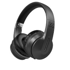 Klip Xtreme Funk KWH-150 - Headphones with mic - on-ear - Bluetooth - wireless, wired - 3.5 mm jack - black