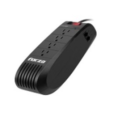 Forza FVR Series FVR-1001 - Automatic voltage regulator - 1000 VA - 500 W - Output Connector Qty: 4 - AC 110 V - Protection for ADSL Modems, Fax, Telephone - ISO 9001:2000