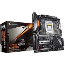 Gigabyte TRX40 AORUS MASTER - 1.0 - motherboard - extended ATX - Socket sTRX4 - AMD TRX40 Chipset - USB-C Gen2, USB 3.2 Gen 1, USB 3.2 Gen 2 - Gigabit LAN, 5 Gigabit Ethernet, Wi-Fi, Bluetooth - HD Audio (8-channel)