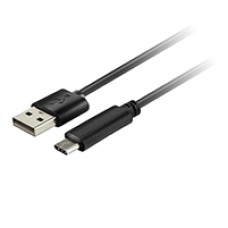 Xtech XTC-510 - USB cable - USB-C (M) reversible to USB (M) - USB 2.0 - 1.8 m - black