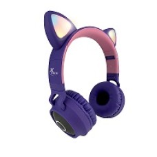 Xtech - XTH-650 - Headphones with microphone - For Cellular phone / For Computer / For Home audio / For Portable electronics / For Tablet - Wireless - BT-Hera LED Lights