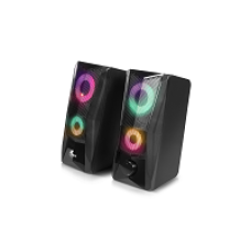 Xtech - Incendo Speakers - 2.0-channel - Black - Gaming - Led lights - USB powered