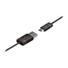 iLuv iCB55 Premium - Charging / data cable - USB male to Micro-USB Type B male - 90 cm - black - for Samsung Galaxy S, S II, S III, SL