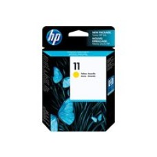 HP 11 - 28 ml - yellow - original - ink cartridge - for Business Inkjet 1000, 1100, 1200, 2300, 2800; DesignJet 11X, 70; Officejet Pro K850