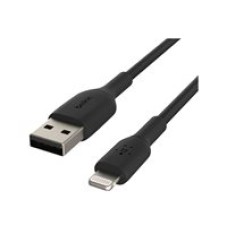 Belkin BOOST CHARGE - Lightning cable - Lightning male to USB male - 1 m - black - for Apple 10.5-inch iPad Pro; 12.9-inch iPad Pro (2nd generation); iPhone 11, 11 Pro, 11 Pro Max, 8, XR, XS, XS Max