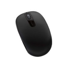 Microsoft Wireless Mobile Mouse 1850 - Mouse - right and left-handed - optical - 3 buttons - wireless - 2.4 GHz - USB wireless receiver - black